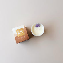 Load image into Gallery viewer, The Amethyst Crystal Candle - Black Orchid
